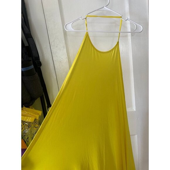 Women’s size large Yellow flow dress - Picture 7 of 11